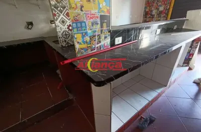 Salão comercial 60m², com 2 banheiros para locação no centro de guarulhos