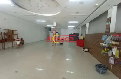 Salão comercial para alugar, 300m², 03 vagas, jardim tranquilidade - guarulhos/sp por r$ 9.000,00