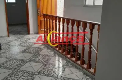Sobrado para alugar com 03 quarto, 02 vagas, 180m² - picanço - guarulhos/sp