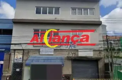 Sala com 35m² à locação no  cocaia, guarulhos/sp por r$ 800,00