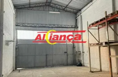 Galpão para alugar, 5 vagas, 240 m², jardim guimarães- guarulhos por r$12.800,00