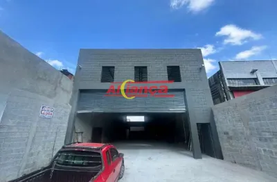 Salão para alugar, 268m² + 92 m2 mezanino  - Jardim Cumbica - Guarulhos/SP - por R$ 13.000,