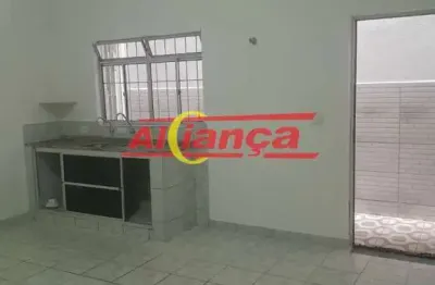 Casa 125m²,com 1 quarto para locação no recreio são jorge - guarulhos - sp r$800,00