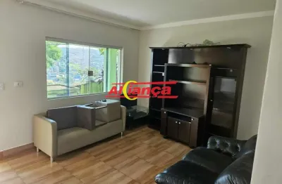Casa para alugar, 2 quartos, sendo 1 suíte e 2 vagas, 267 m², jardim arujá- guarulhos por  r$ 3.000,