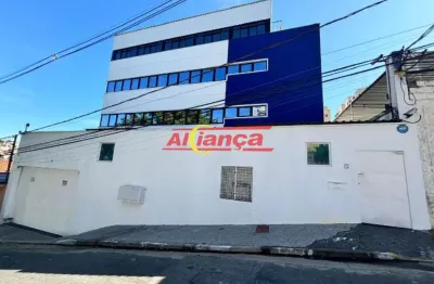 Sala comercial 100 mts para alugar com segurança 24hs, ar condicionado, vila progresso, guarulhos