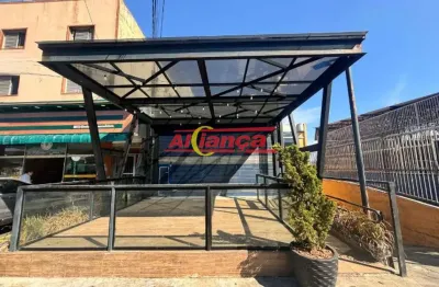 Salão para alugar, 310m² - bairro - picanço - guarulhos/sp - por r$ 15.000,00
