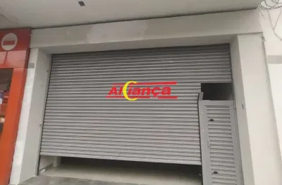 Salão comercial 131m², com 3 banheiros - para locação no centro de guarulhos - r$ 10.000,00