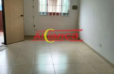 Sala comercial para alugar, 30m², gopouva - guarulhos/sp por r$ 1000,00