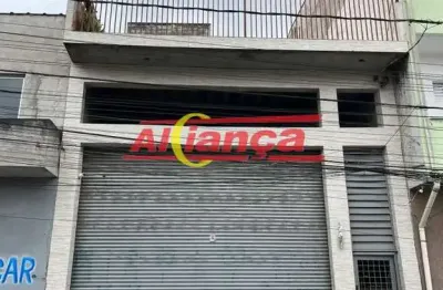 Salão com trifásico para alugar com 1 banheiro e 1 sala - 90m² - parque flamengo - por r$  3.300,00