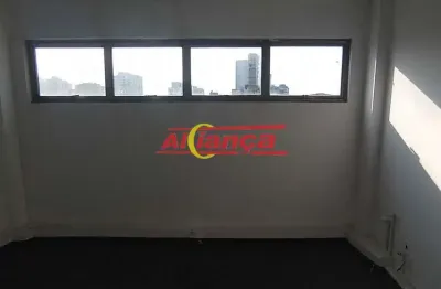 Sala para alugar, 33,10 m² - centro - guarulhos/sp   - por 703,00