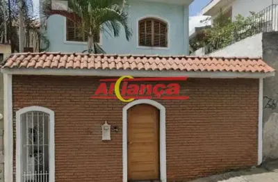 Sobrado comercial para alugar, 2 vagas de garagem, 240m² - vila augusta - guarulhos/sp por r$8.000,0