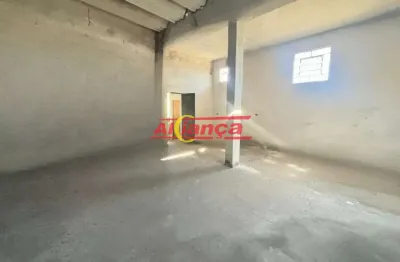 Salão 95,76m² + 450,39m² de terreno para alugar-  picanço - guarulhos/sp  por r$ 5.000