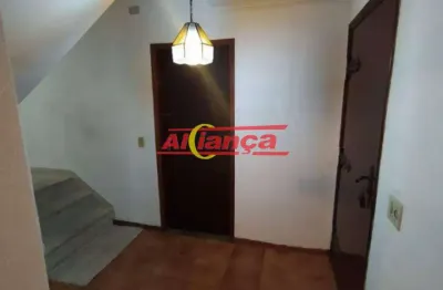 Sobrado para alugar, 4 quartos sendo 1 suíte e 4 vagas, 218m², vila rosália- guarulhos por r$ 5.000