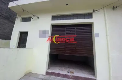 Salão para alugar, 30 m²  - vila das palmeiras - guarulhos/sp por r$ 2.000,00