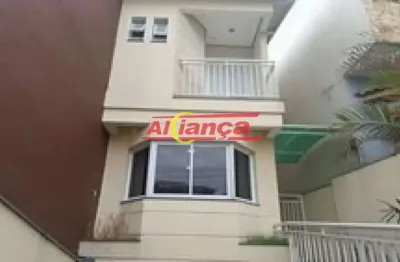 Sobrado com 3 quartos para alugar, 285m² - pq. continental ii- guarulhos/sp - por r$3.800,00