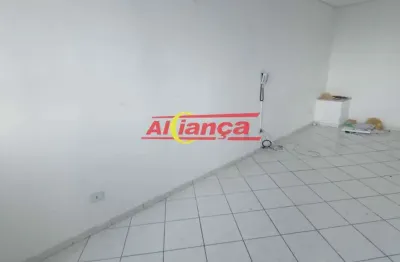 Sala comercial para alugar com 35m² - centro - guarulhos  por r$: 850,00