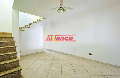 Sobrado para alugar,3 quartos, sendo 1 suíte e 2 vagas 130m²,parque continental i r$ 3.600,00