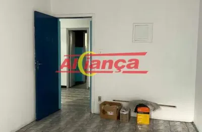 Sala comercial para alugar com 20m², centro - guarulhos/sp por r$1.000,00
