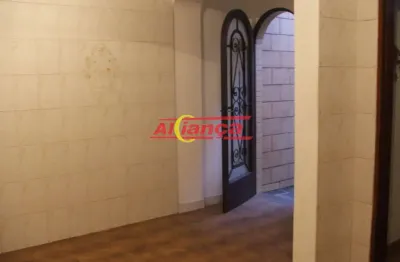 Sobrado para alugar com 03 quartos, suíte, 02 vagas, 190m²,  jd do papai - guarulhos/sp por r$ 2.700