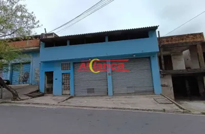 Salão 60m² para locação no jardim são joão - guarulhos/sp por r$ 2.500,00