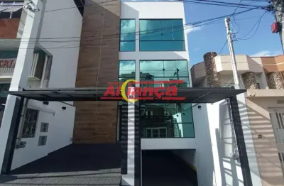 Sala comercial para alugar com 120m², vagas, vila camargos - guarulhos/sp por r$ 6.000,00