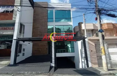 Prédio comercial para alugar com 3 pavimentos,  8 vagas, 480m²,  vila camargos-guarulhos por 18.000