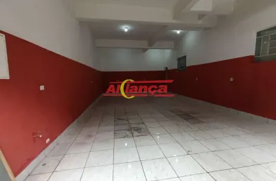 Salão para alugar, 80 m² - vila barros - guarulhos/sp - por r$ 2.300,00
