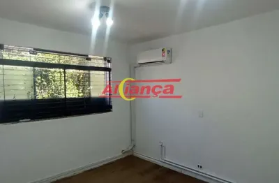 Sala comercial com 4 salas para alugar, 130m² - jardim bom clima - guarulhos /sp por r$ 2.200,00