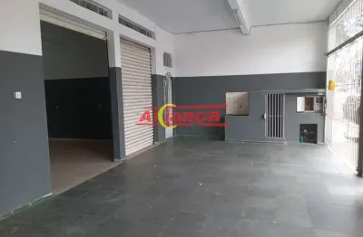 Salão para alugar, 5 vagas, 280m²,parque continental i- guarulhos por r$ 4.500,00
