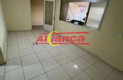 Casa com 1 quartos para alugar, 40m² - jardim palmira- guarulhos - r$ 900,00