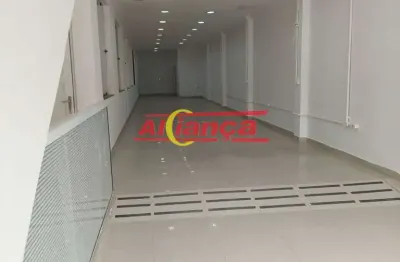 Salão comercial para alugar 150m², mini cozinha, 2 banheiros, vila rio - guarulhos  por r$: 5.900,00