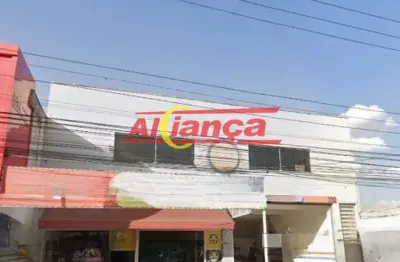 Sala vão livre  para alugar, 398m² - com 4 banheiros, bairro - jardim paraíso - guarulhos/sp