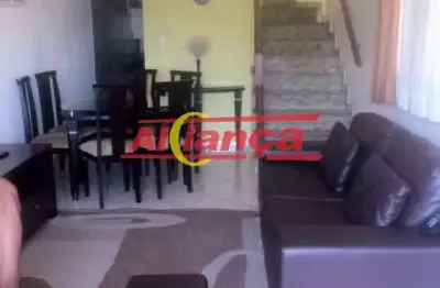 Sobrado com 240m², à locação residencial ou comercial no parque continental - guarulhos /sp