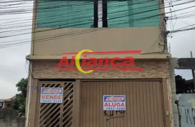 Sobrado não individual com 4 quartos para alugar, 180m² - jardim adriana - guarulhos/sp
