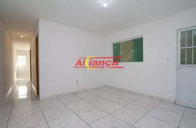 Casa com 2 dormitórios e com 80m²- parque flamengo- guarulhos/sp- r$ 1.350,00