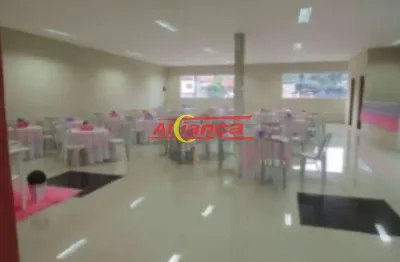 Sala comercial para alugar com 250m², refeitório, parque primavera - guarulhos/sp por r$ 6.000,00