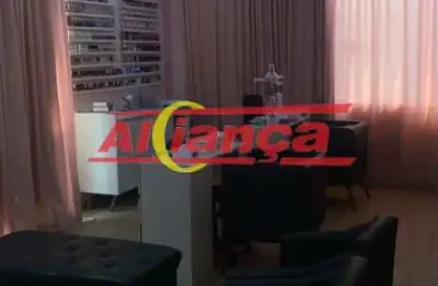 Sala montada para salão de beleza, com recepção no pq. alvorada/pimentas - por r$ 3.500,00