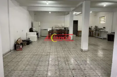Salão comercial para alugar, 100m², 01 vaga, jardim santa clara - guarulhos/sp por r$ 2.700,00