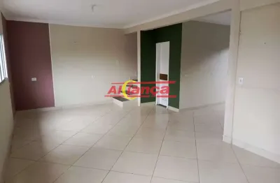 Casa comercial com 2 andares para alugar, 128m², jardim flor da montanha - guarulhos/sp por r$ 3.900