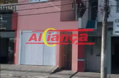 Salão para alugar, 45m² - parque continental i - guarulhos/sp - por r$1.650,00