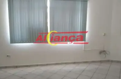 Sala para alugar, 69m² -  parque continental - guarulhos/sp - por r$1.200