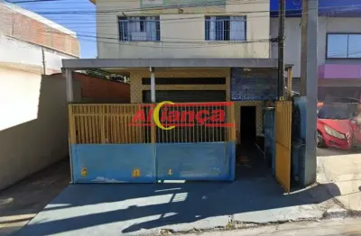 Salão para alugar, 130m²  - bairro - vila nova cumbica - guarulhos/sp - por r$ 2.800,00