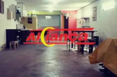 Salão comercial para alugar com 125m², 02 vagas, jardim presidente dutra - guarulhos/sp por r$ 6.700