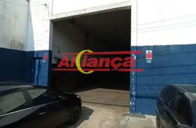 Galpão comercial para alugar com 280m², mezanino, escritório, cidade satélite - guarulhos - r$ 8.780