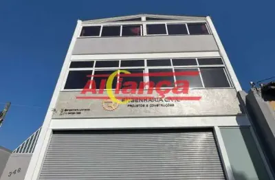 Prédio para alugar, 750m² - jardim cumbica-  guarulhos/sp - por r$24.000,00