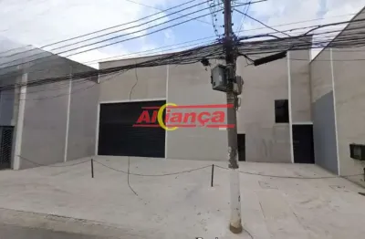 Galpão para alugar, 550m² jardim presidente dutra -  guarulhos/sp  r$ 25.000,00