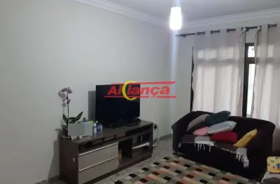 Sobrado com edícula para alugar, 3 quartos, sendo 3 suítes, 2 vagas, 160m², maia-guarulhos