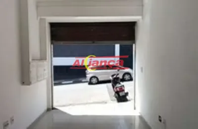 SALÃO COMERCIAL 40m², COM 1 BANHEIRO - PARA LOCAÇÃO NO CENTRO DE GUARULHOS