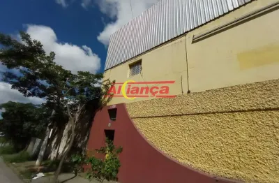 Galpão para alugar, 516,18 m²- cidade industrial satélite - guarulhos/sp