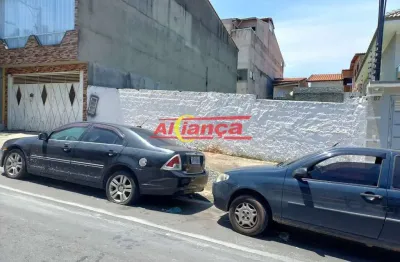 Terreno para locação com 250m², plano, parque continental - guarulhos/ sp por r$ 1.400,00